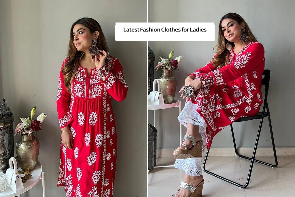 latest fashion clothes for ladies