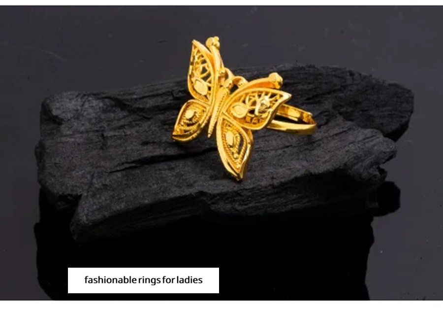 fashionable rings for ladies