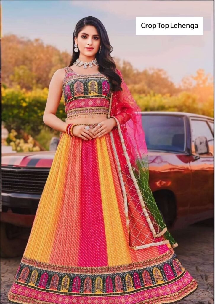 Crop Top Lehenga
