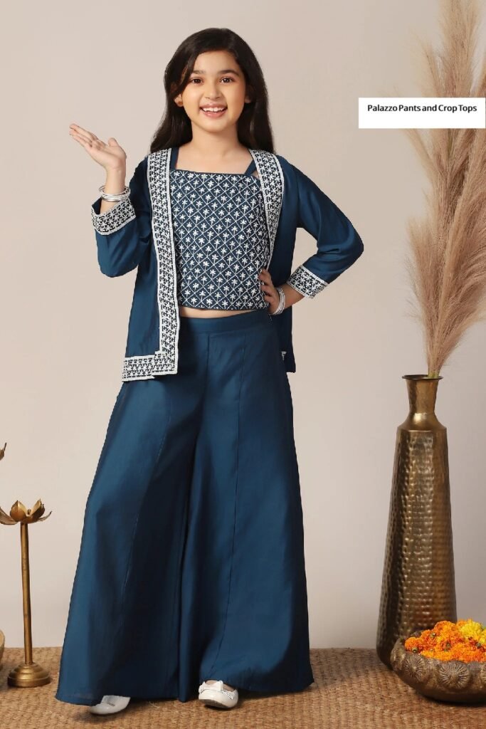 Palazzo Pants and Crop Tops