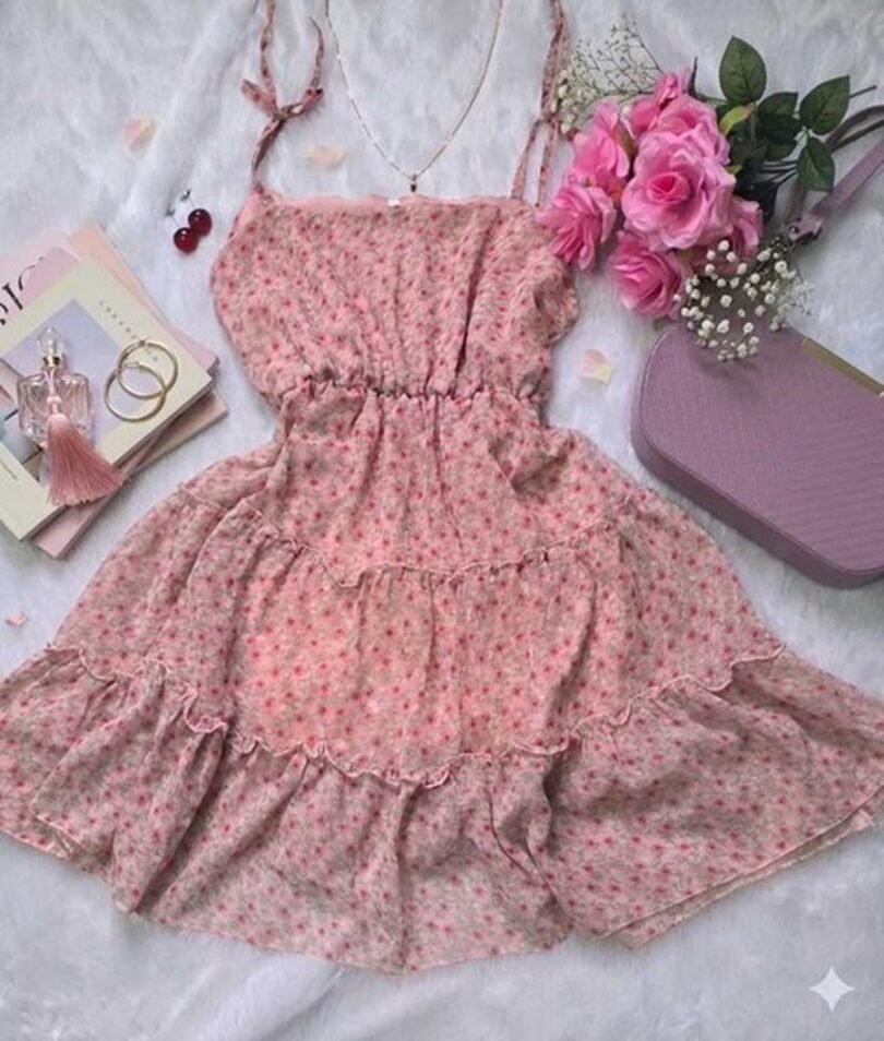 Floral Summer Dress Aesthetic